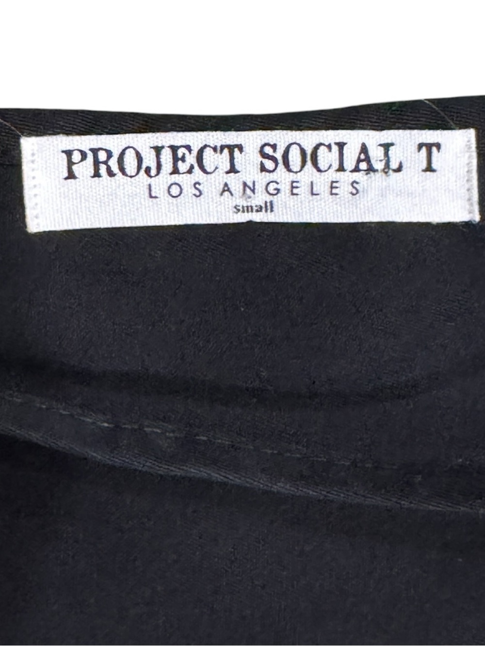 NEW! Project Social T Los Angeles Black Keyhole Romper - Size Small - Picture 2 of 9